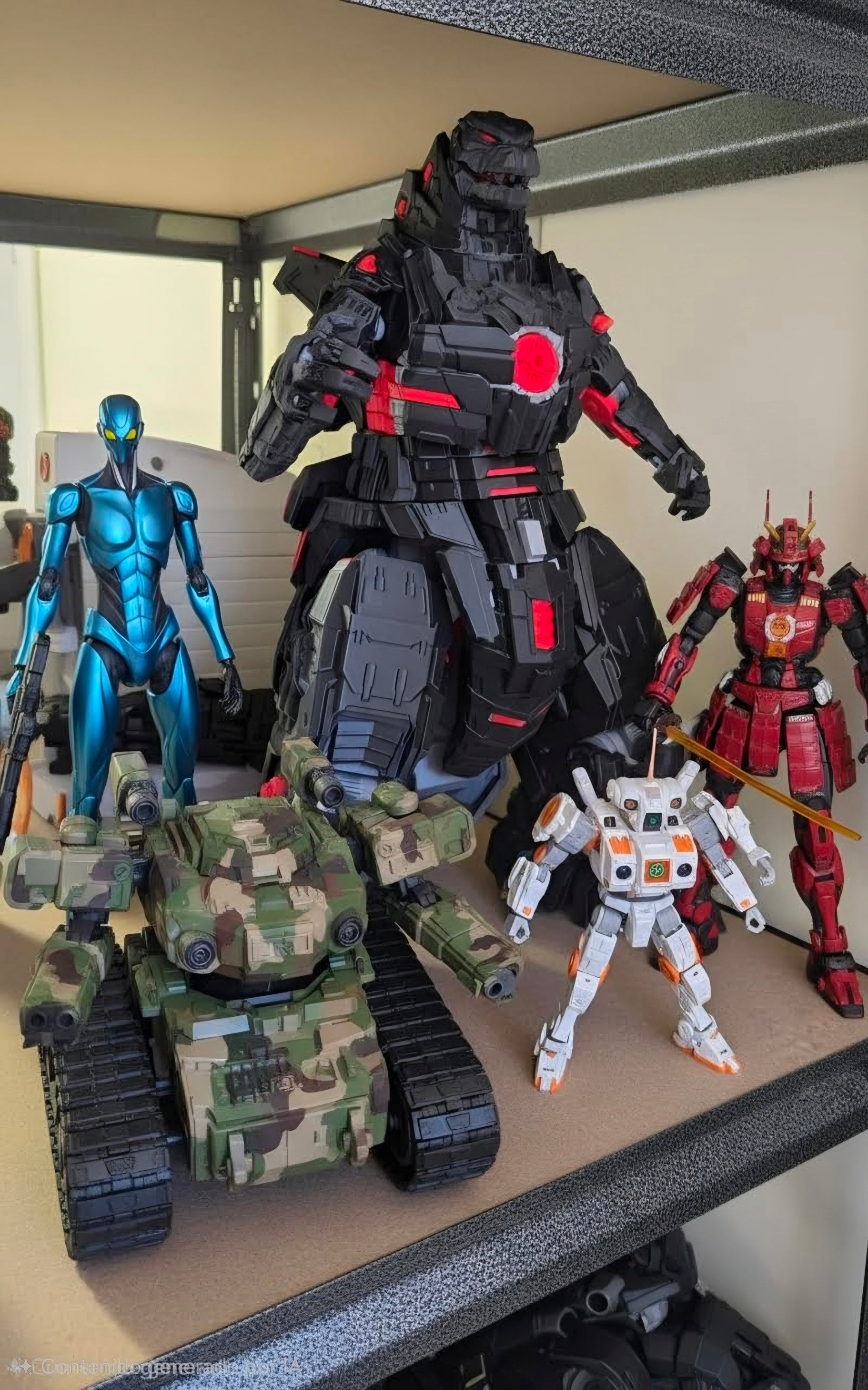 Mecha Godzilla articulado