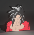 Letrero de Goku